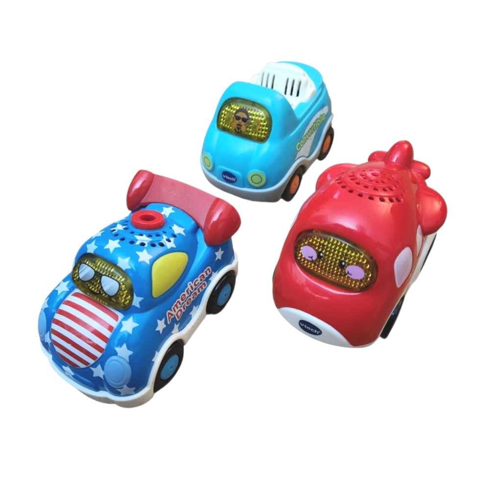 Vtech Go Go Smart Wheels Lot Of 3